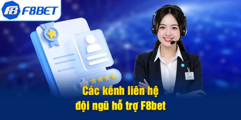các kênh liên hệ f8bet